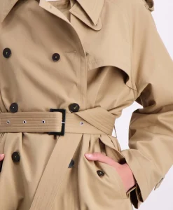Jassen^Closed Trenchcoat Trench Coat Bruin