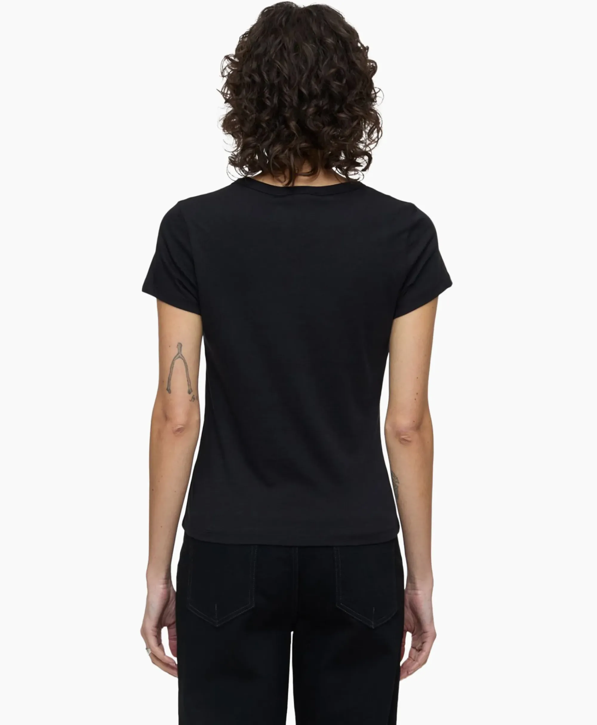 T-Shirts & Tops^Closed T-Shirt Korte Mouw Crew Neck Short Sleeve Zwart