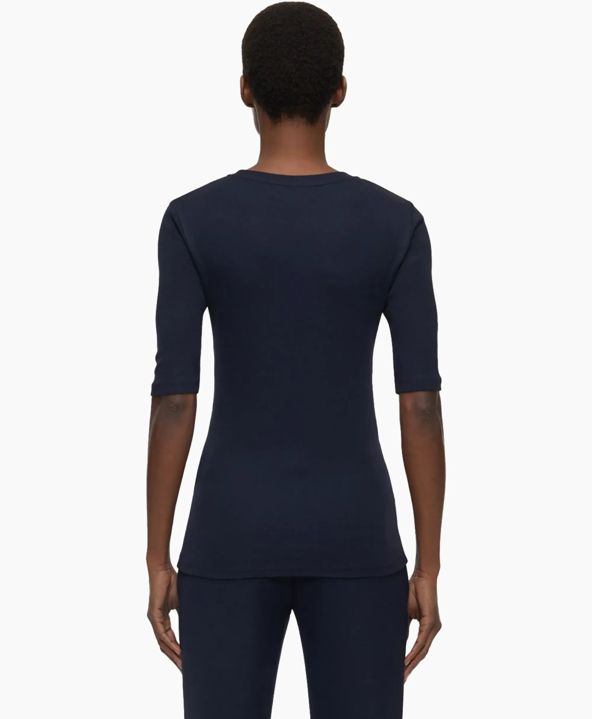 T-Shirts & Tops^Closed T-Shirt Korte Mouw Crewneck Short Sleeve Donker Blauw