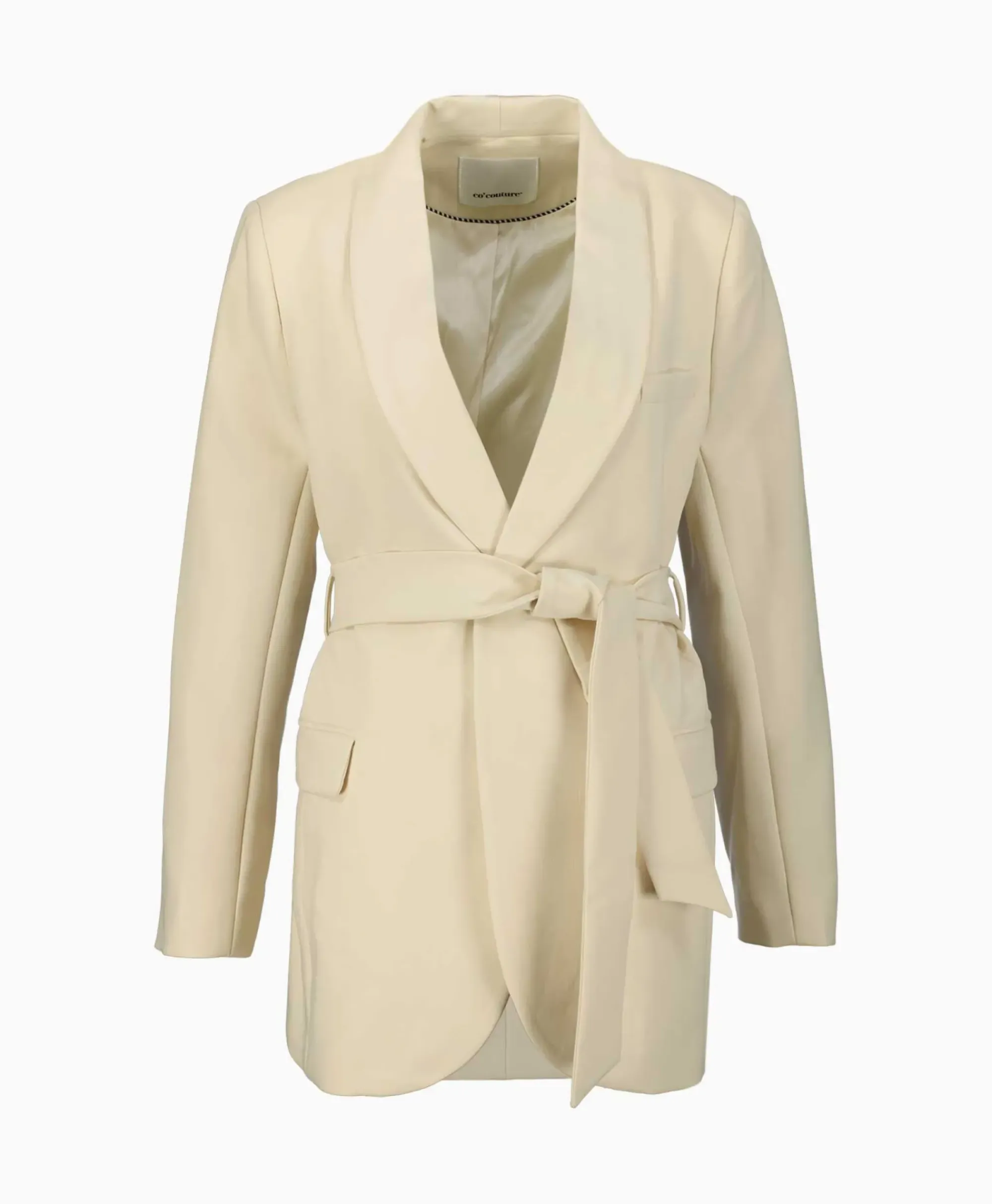 Blazers^Co'couture Co'Couture Blazer Volacc Belt Bruin
