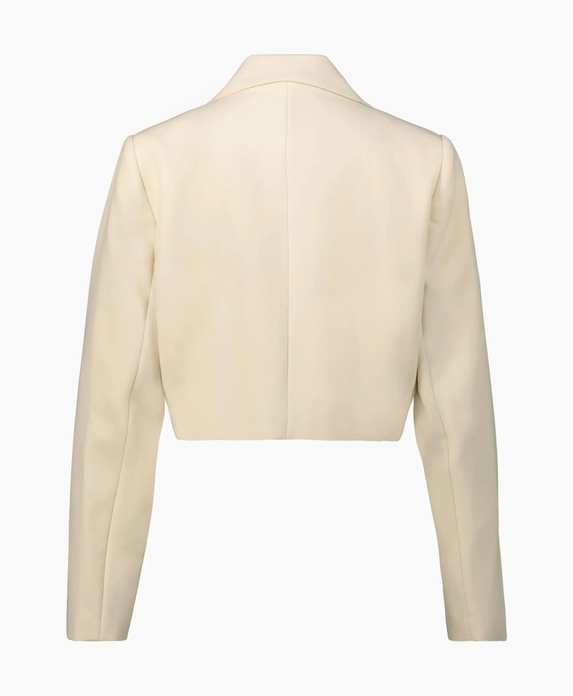 Blazers^Co'couture Co'Couture Blazer Vola Crop Beige