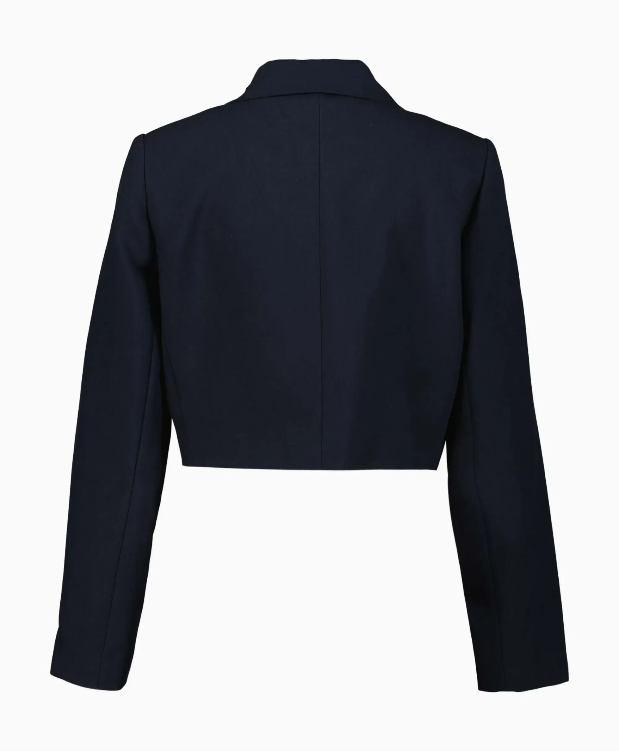 Blazers^Co'couture Co'Couture Blazer Vola Crop Donker Blauw