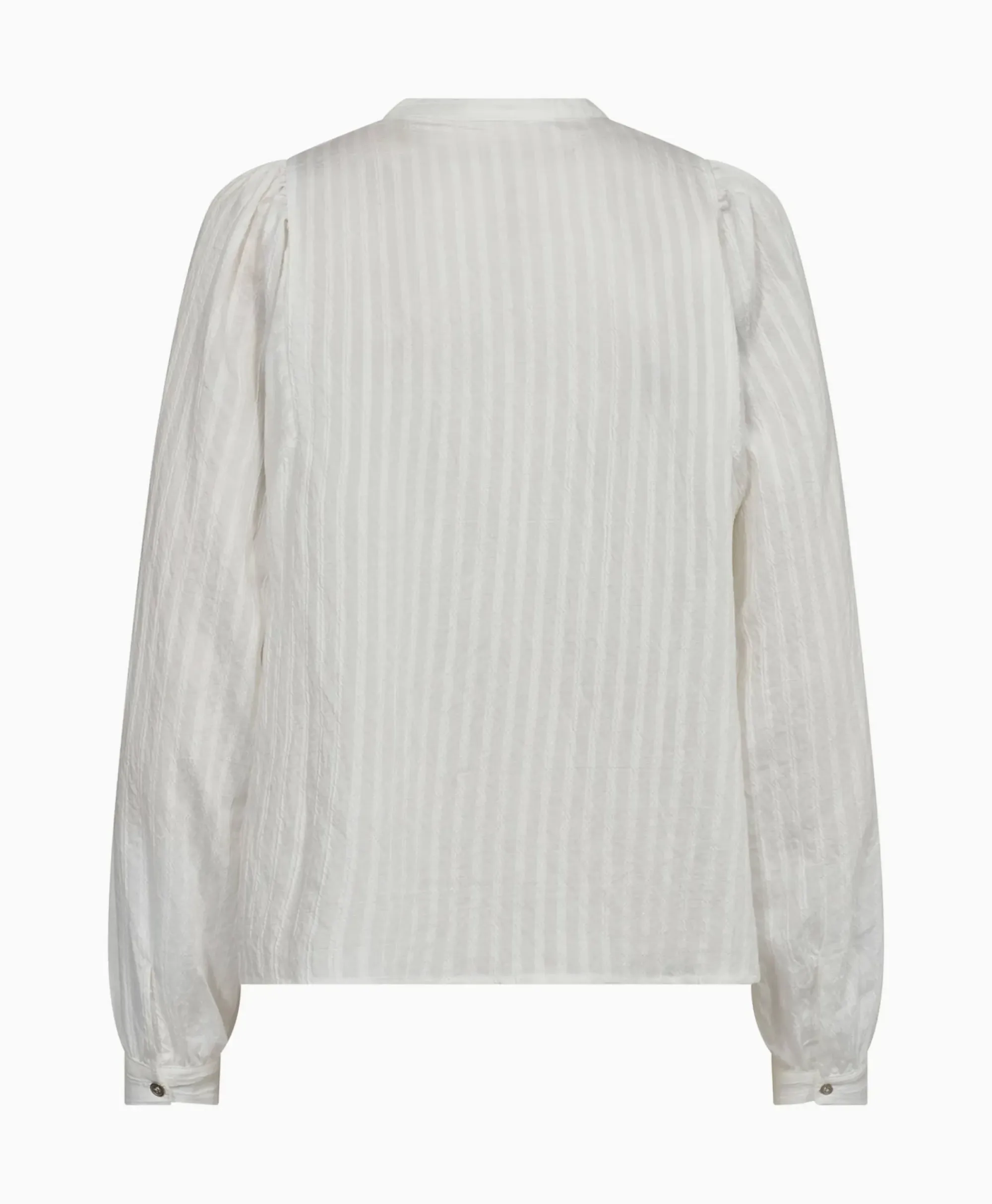 Blouses^Co'couture Co'Couture Blouse Selma Placket Wit