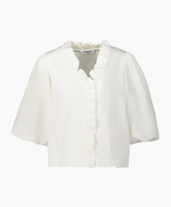 Blouses^Co'couture Co'Couture Blouse Sueda Puff Wit