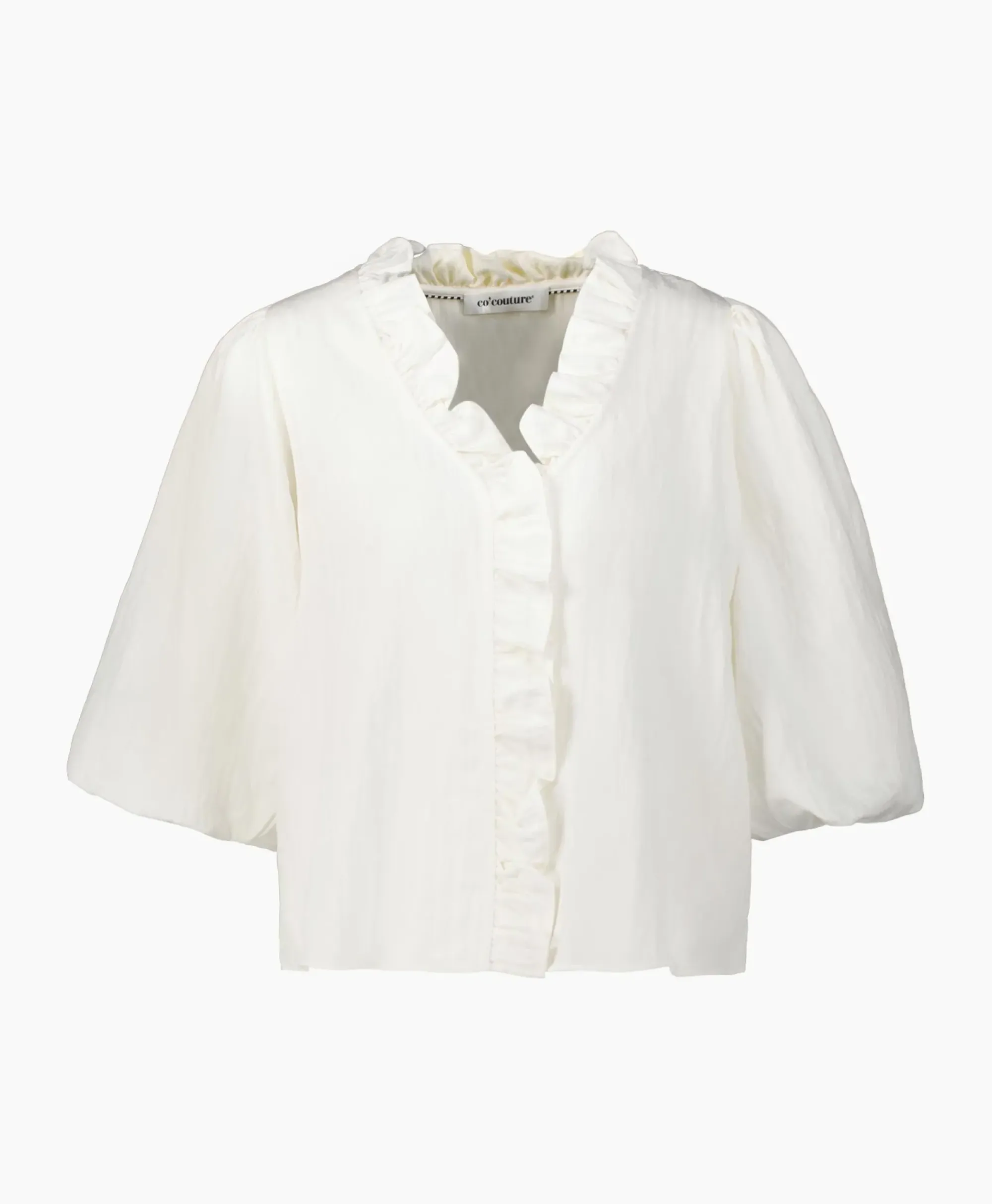 Blouses^Co'couture Co'Couture Blouse Sueda Puff Wit