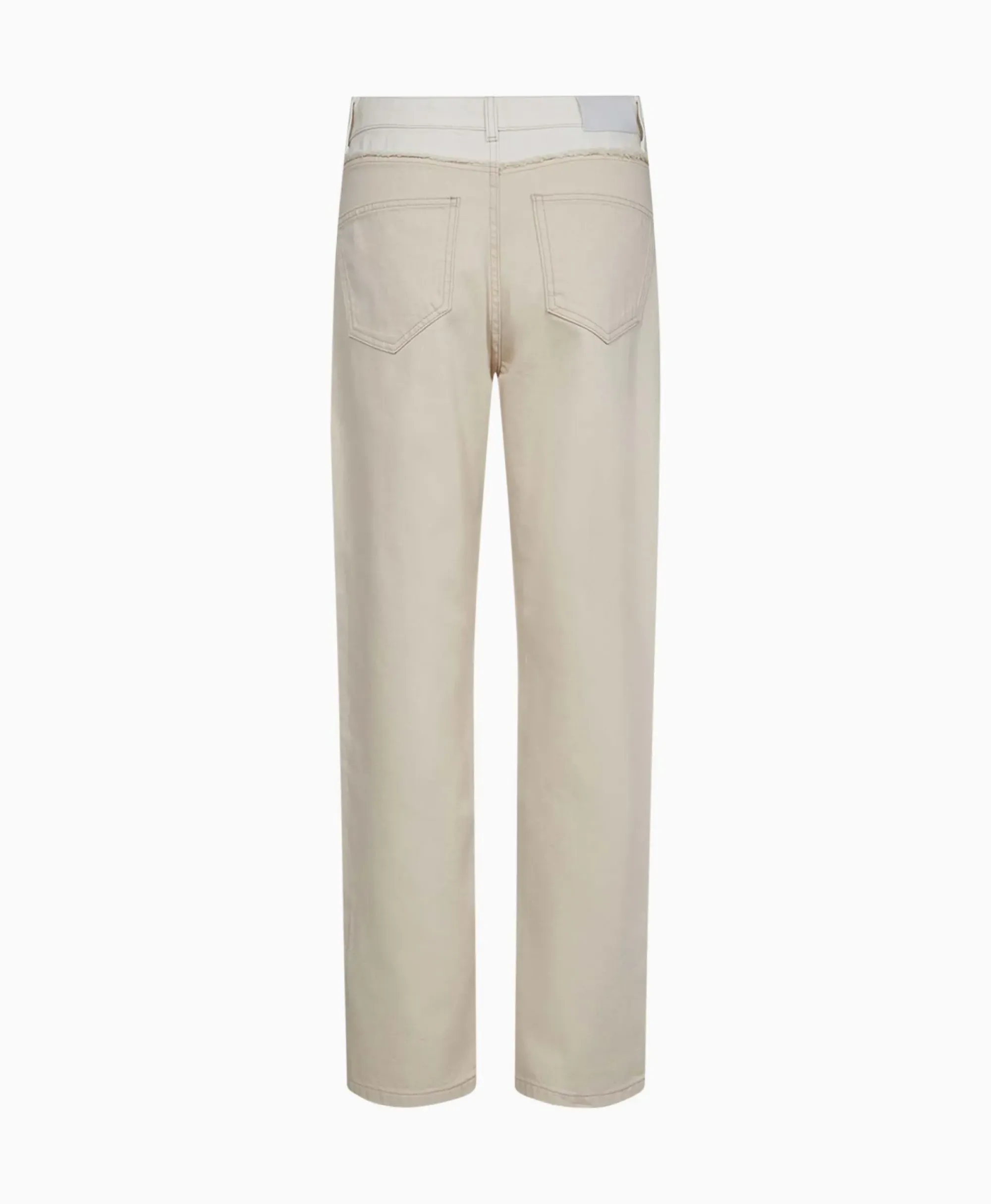 Broeken^Co'couture Co'Couture Jeans Flash Long Blockoff White