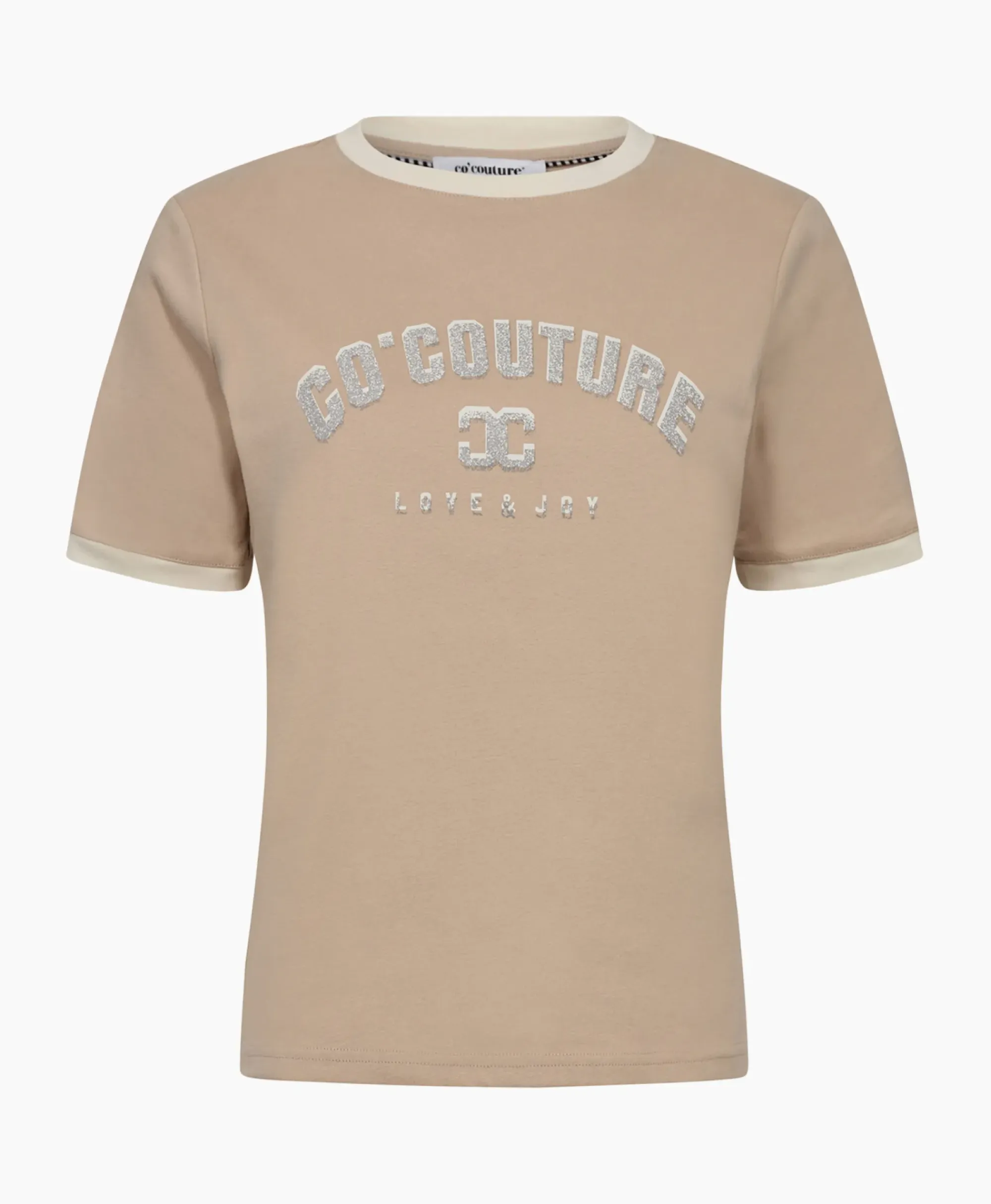 T-Shirts & Tops^Co'couture Co'Couture T-Shirt Korte Mouw Edge Ecru