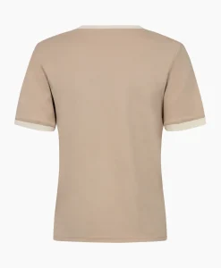 T-Shirts & Tops^Co'couture Co'Couture T-Shirt Korte Mouw Edge Ecru