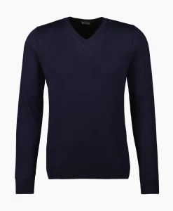 Truien^Colombo Sweater Ma00058 Donker Blauw