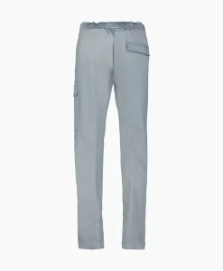 Broeken^Cp Company Broek Metropolis Stretch Sateen Blauw