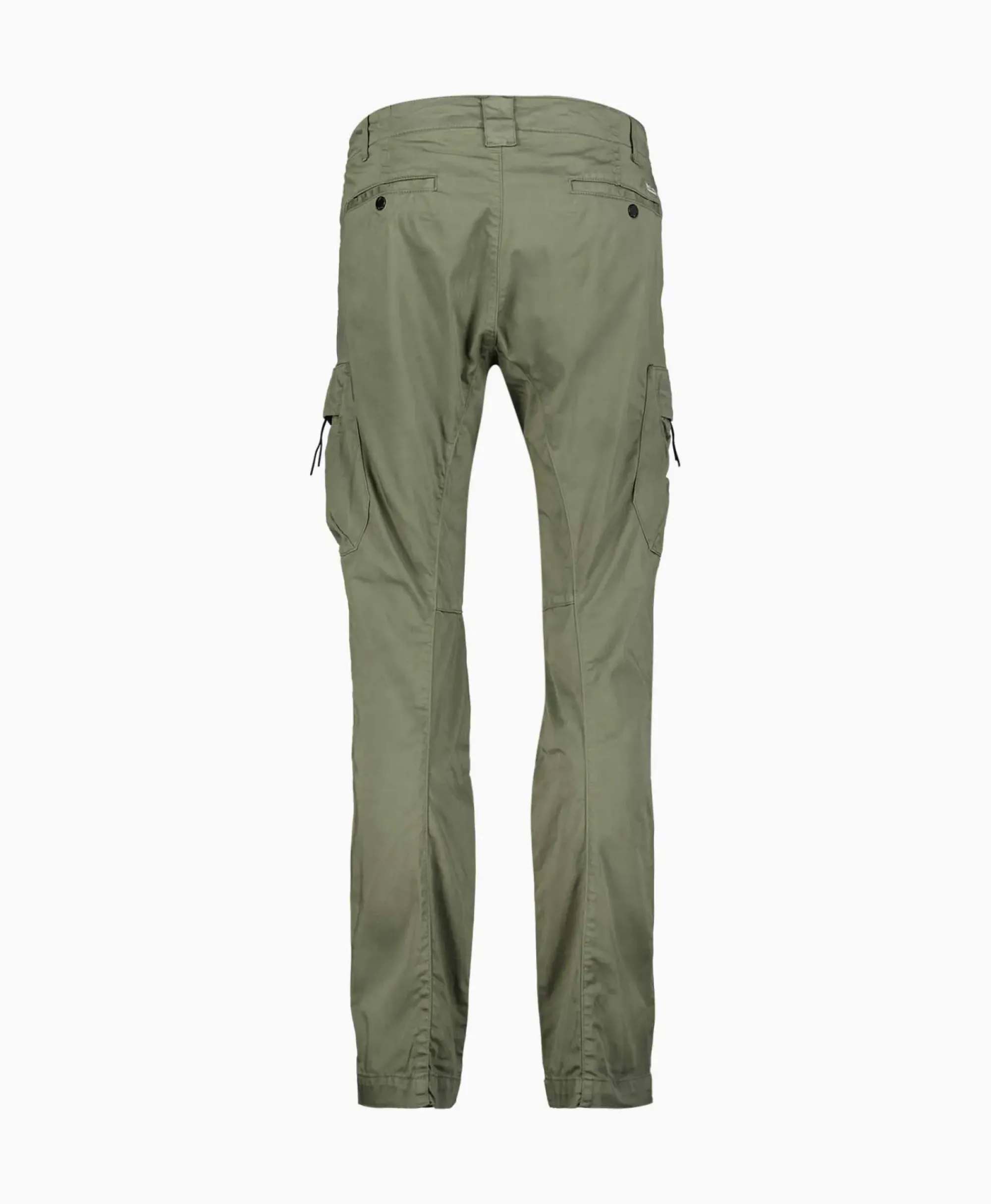 Broeken^Cp Company Cargobroek Stetch Sateen Ergonomic Groen