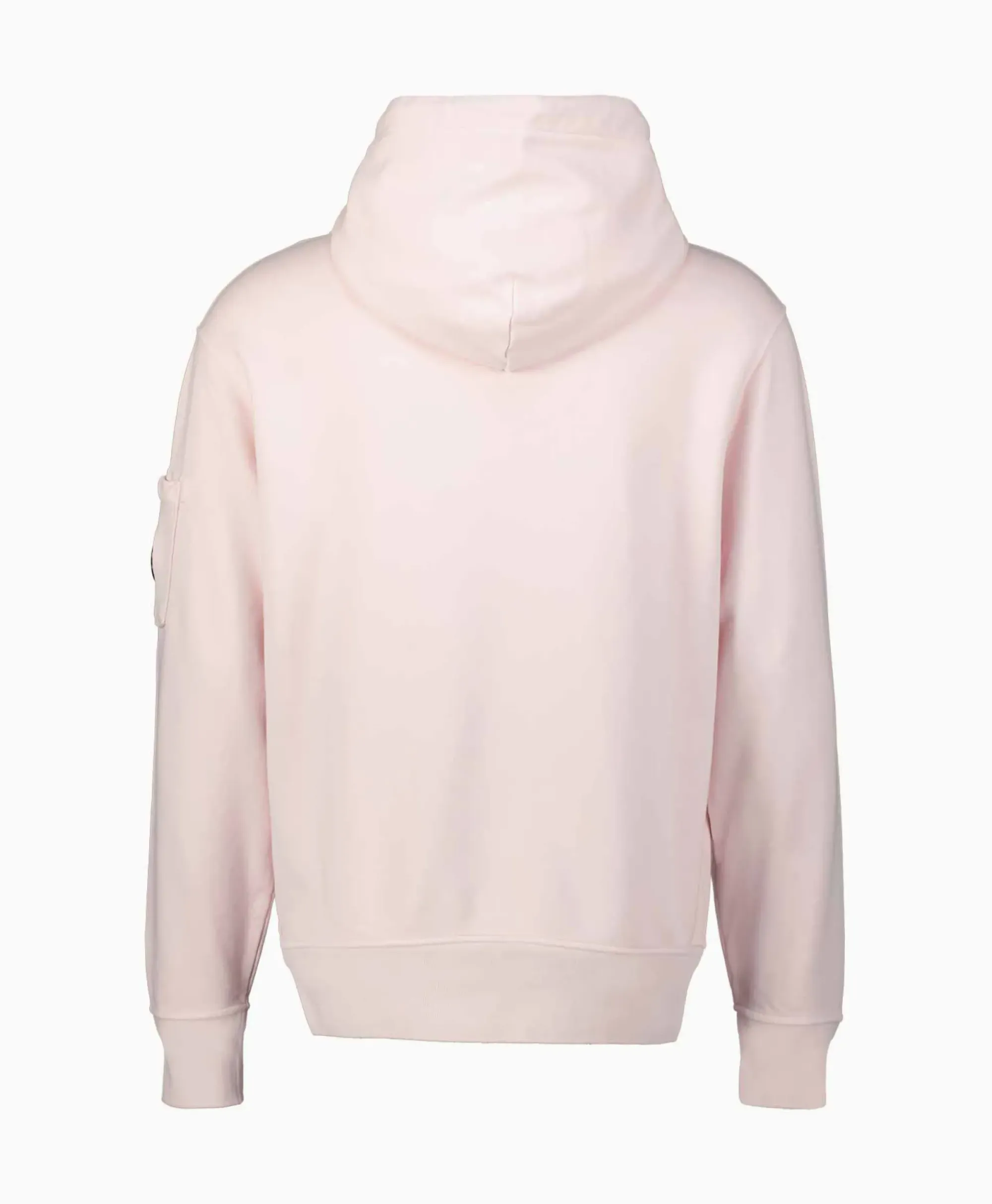 Truien^Cp Company Hoodie Cotton Diagonal Fleece Lens Rose