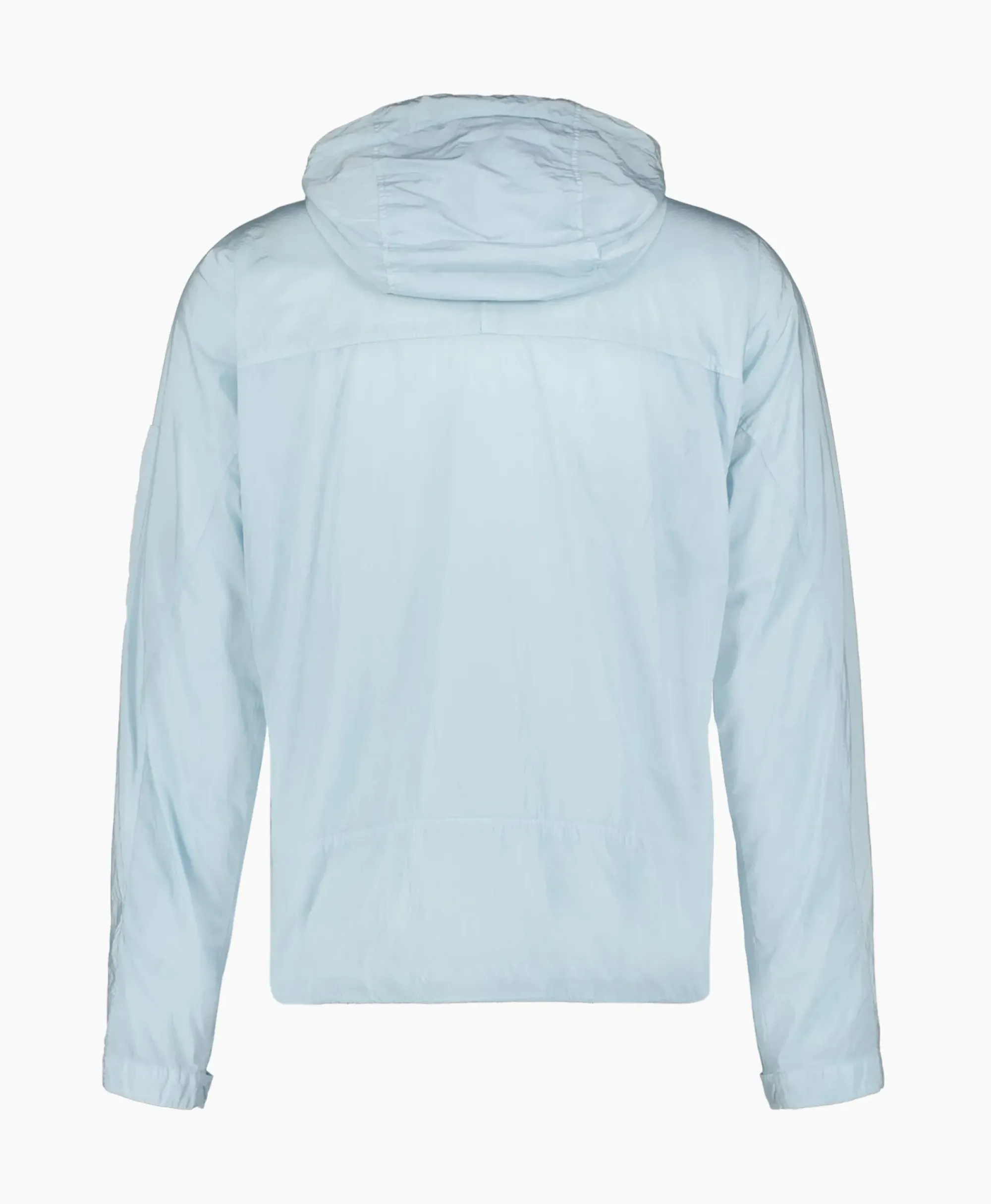 Jassen^Cp Company Jack Chrome R Hooded Licht Blauw