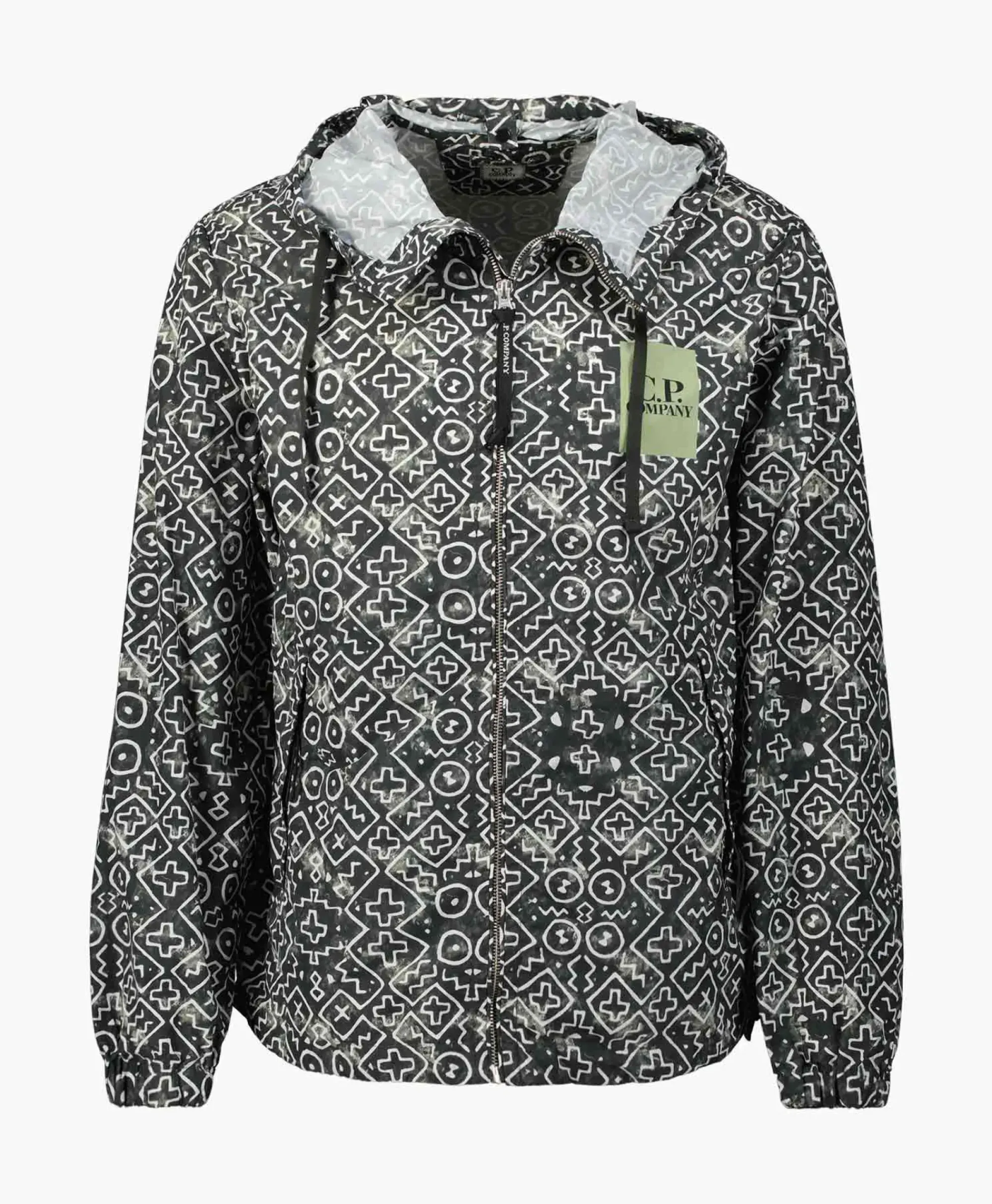 Jassen^Cp Company Jack Flatt Nylon Inca Goggle Groen