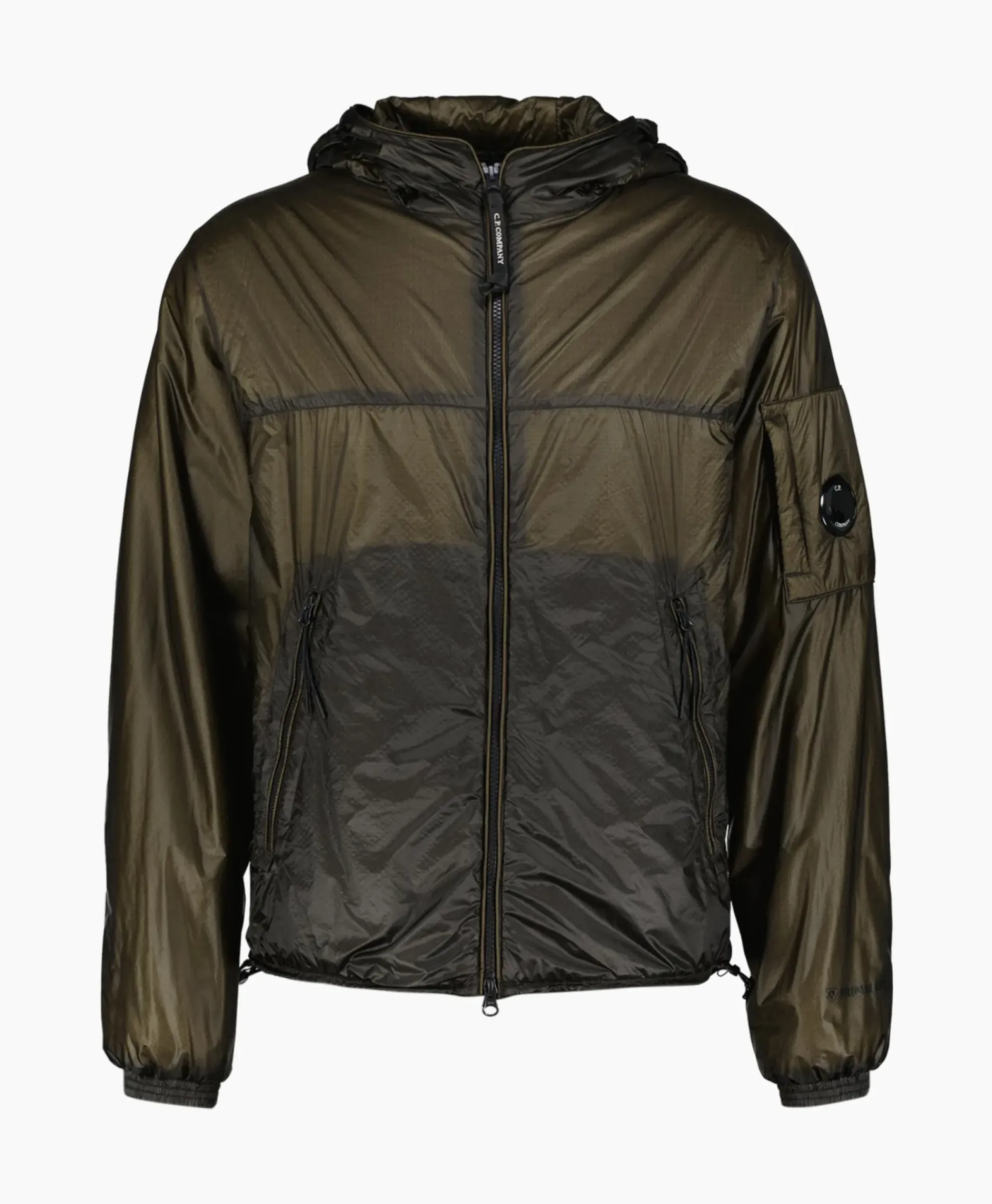 Jassen^Cp Company Jack Nada Shell Hooded Groen