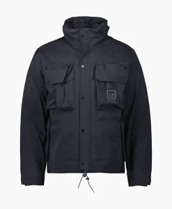 Jassen^Cp Company Jack Outerwear - Medium Jacket Blauw