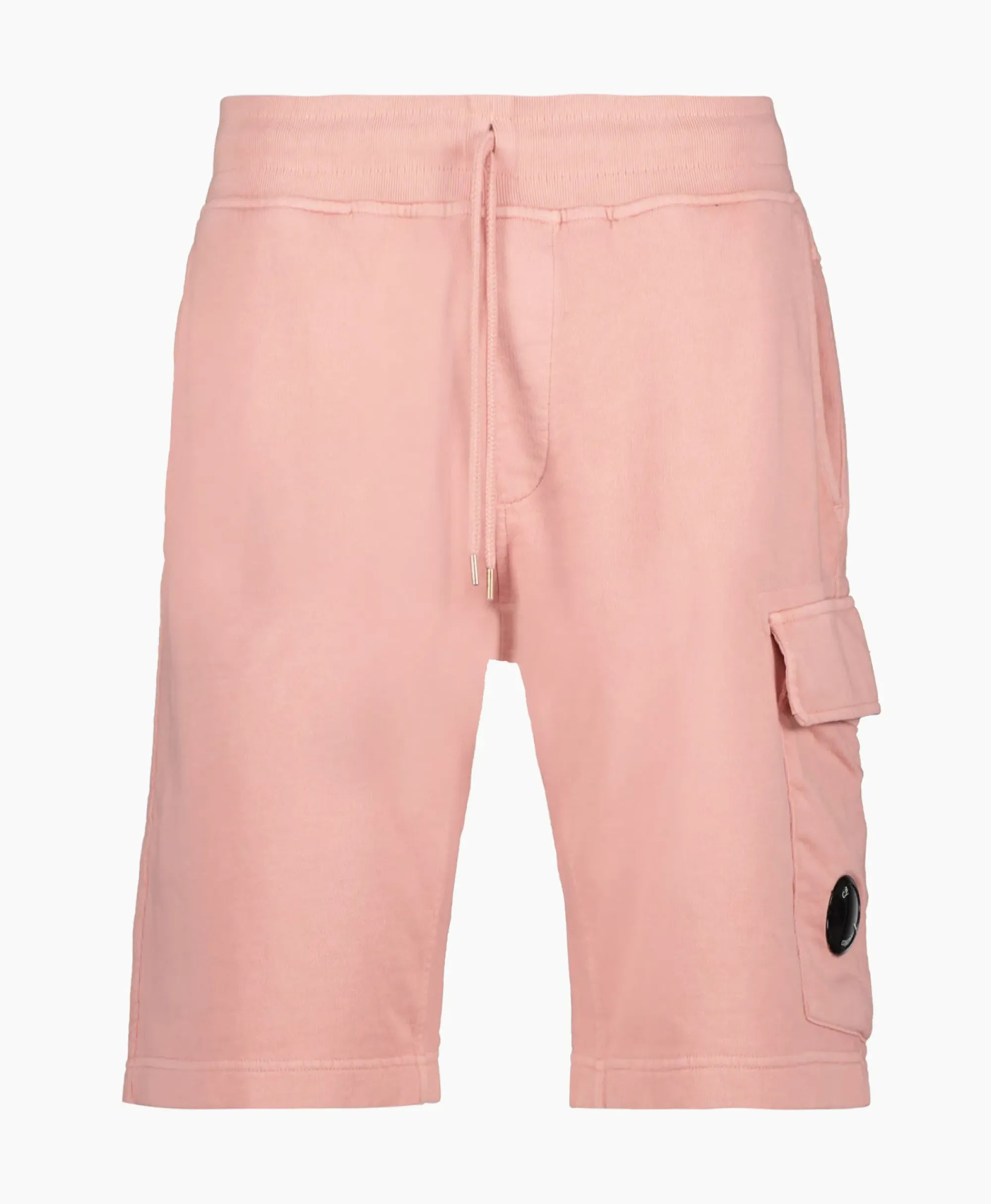 Broeken^Cp Company Korte Broek Short Fleece Cargo Rose
