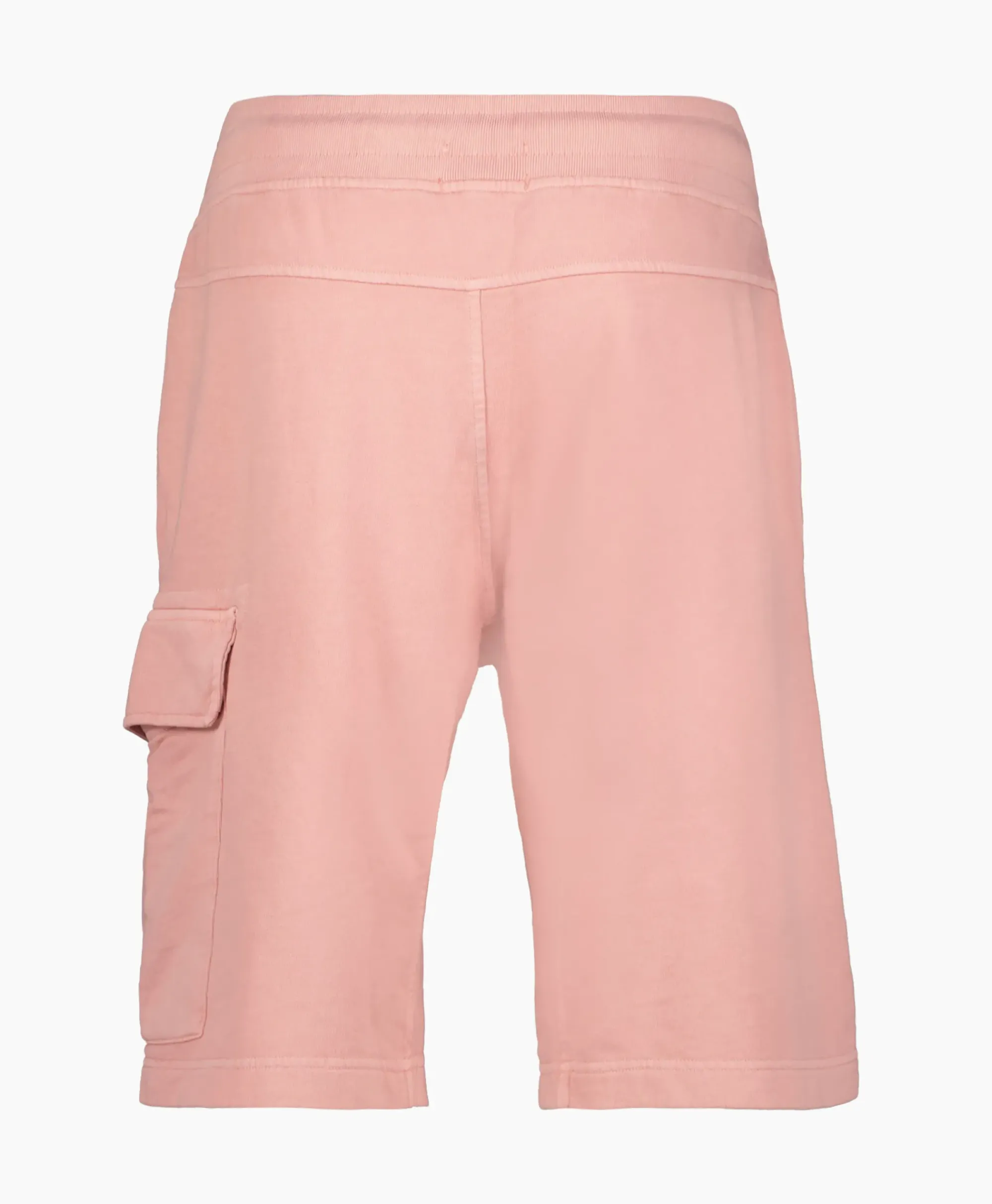 Broeken^Cp Company Korte Broek Short Fleece Cargo Rose