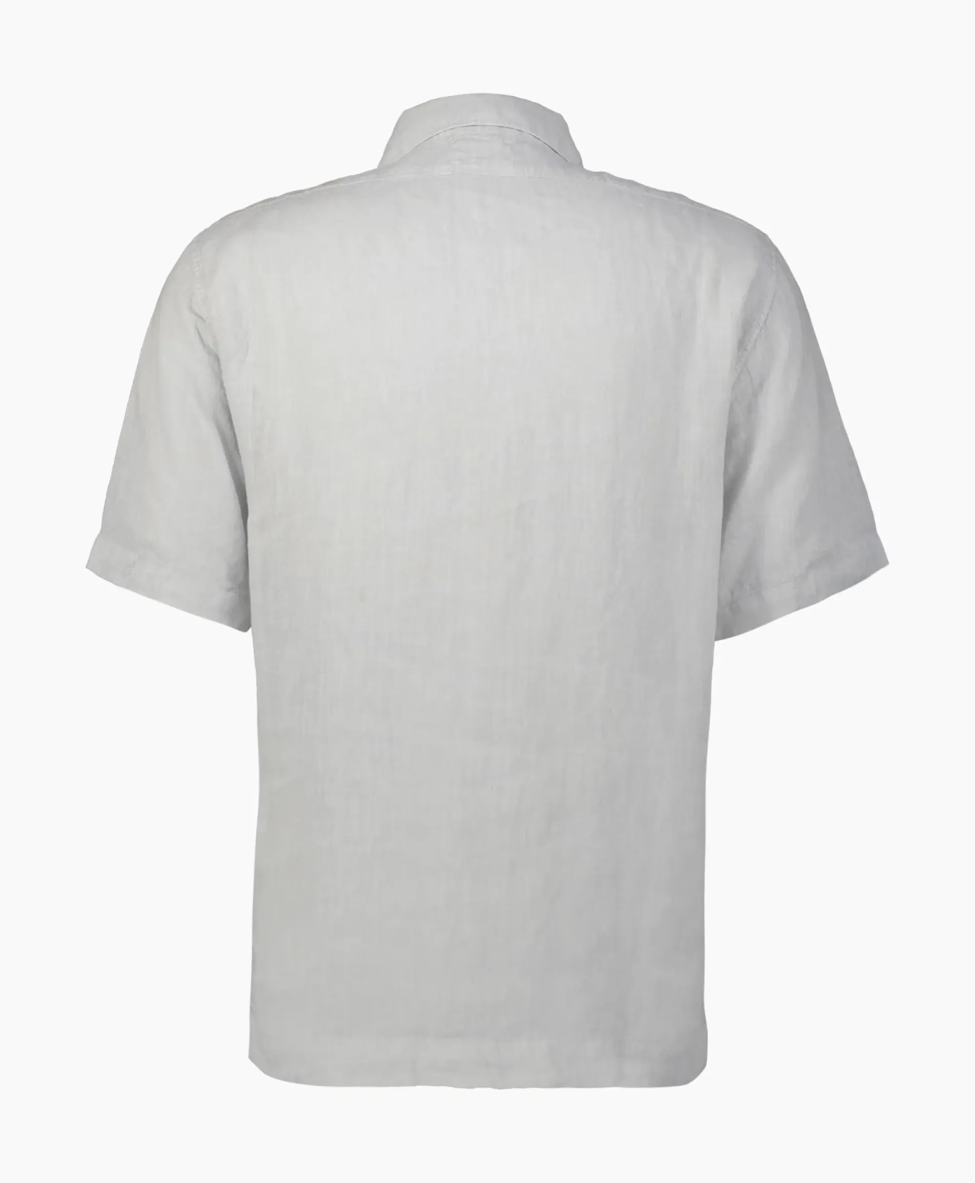 Overhemden^Cp Company Overhemd Linen Grijs