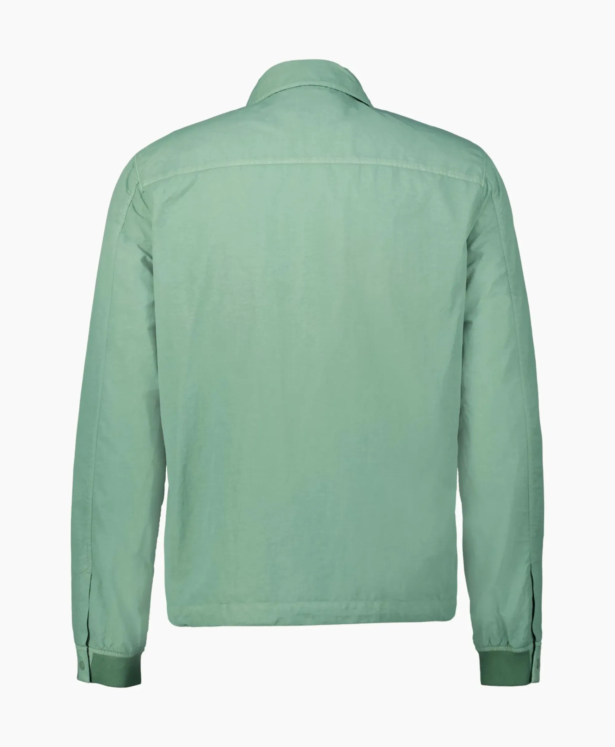 Jassen^Cp Company Overshirt Flatt Nylon Licht Groen