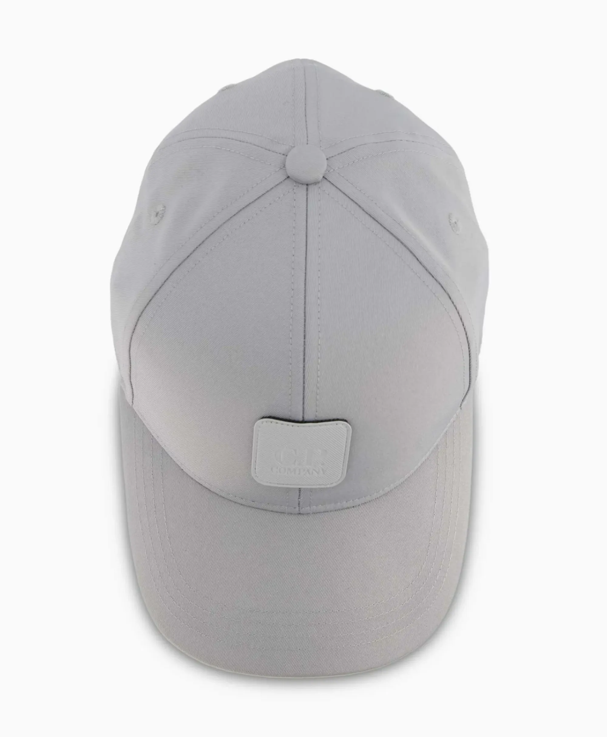 Petten^Cp Company Pet Metropolis Twill Logo Grijs