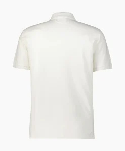 Polo's^Cp Company Polo Stretch Piquet Regular Wit