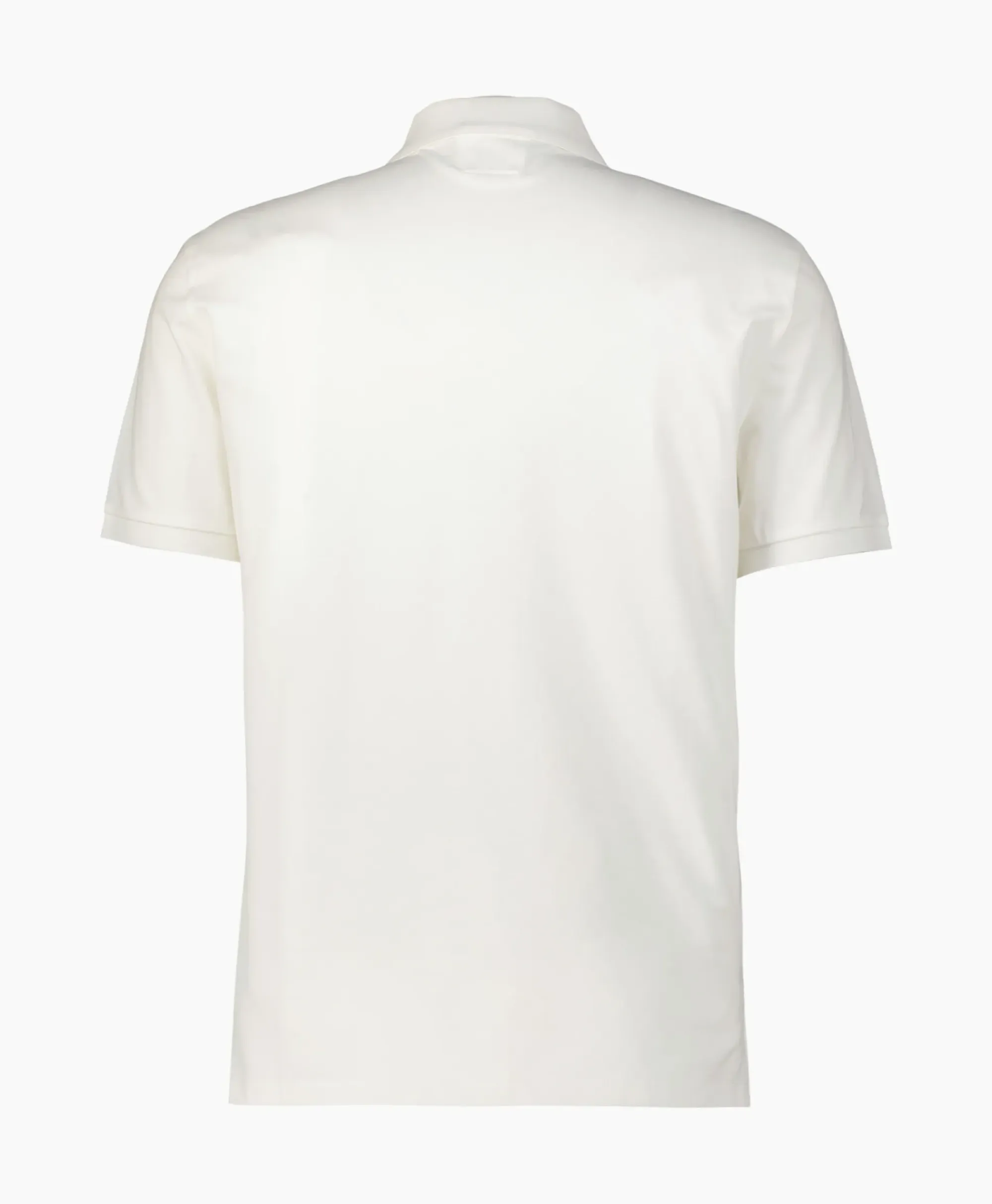 Polo's^Cp Company Polo Stretch Piquet Regular Wit