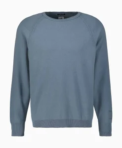 Truien^Cp Company Pullover Metropolis Cotton Stretch Blauw