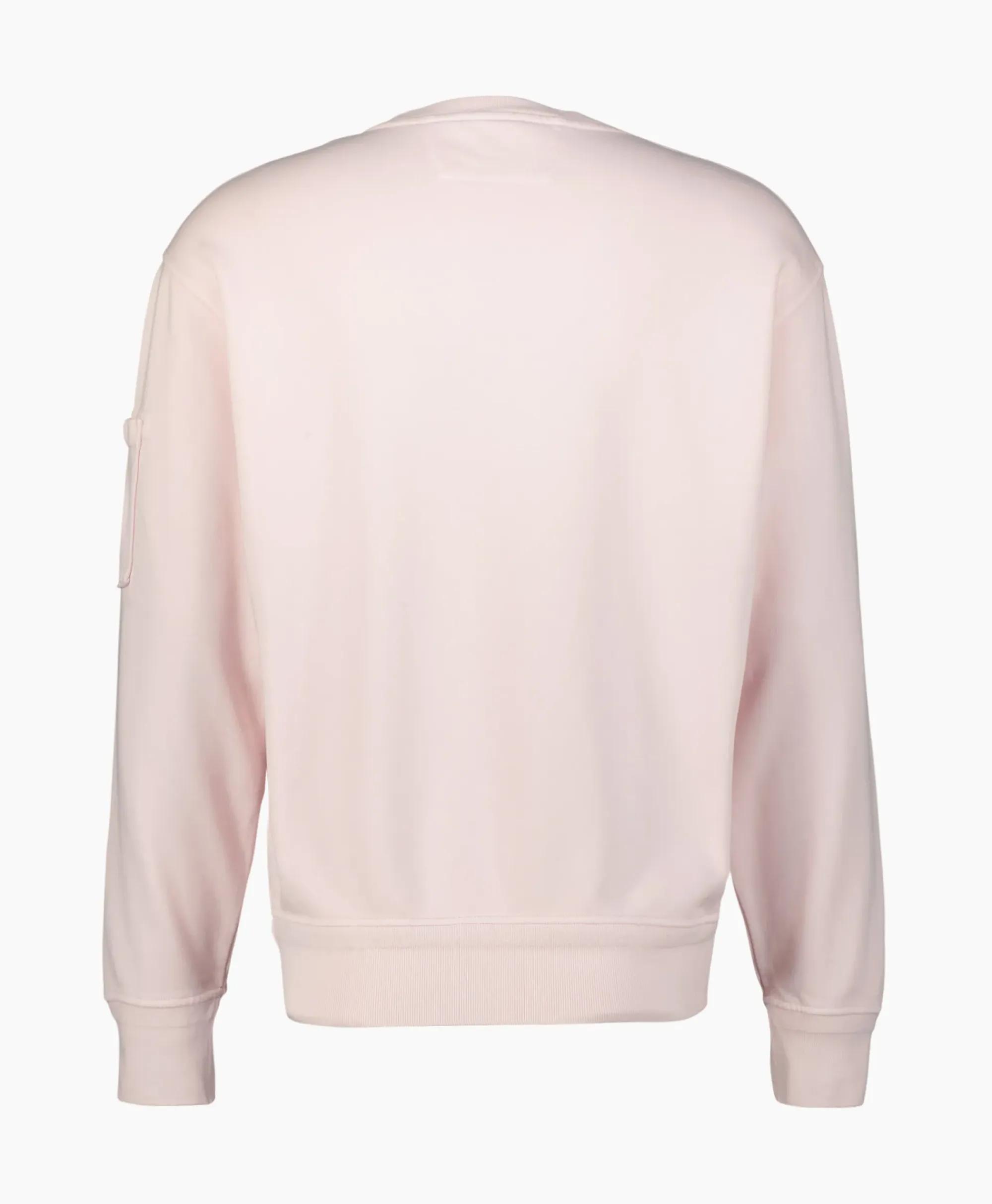 Truien^Cp Company Sweater Cotton Diagonal Fleece Lens Rose