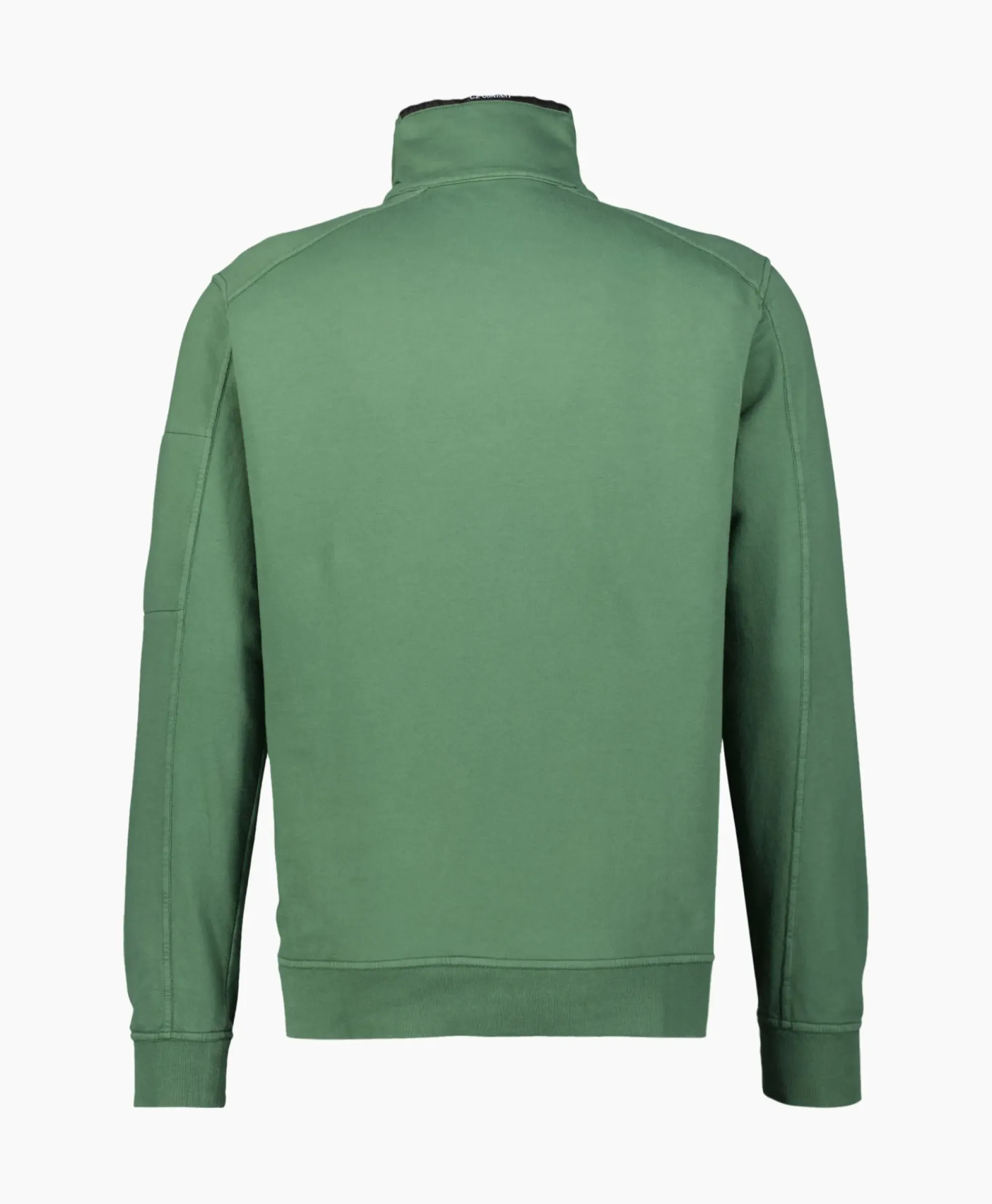 Truien^Cp Company Sweater Light Fleece Zipped Groen