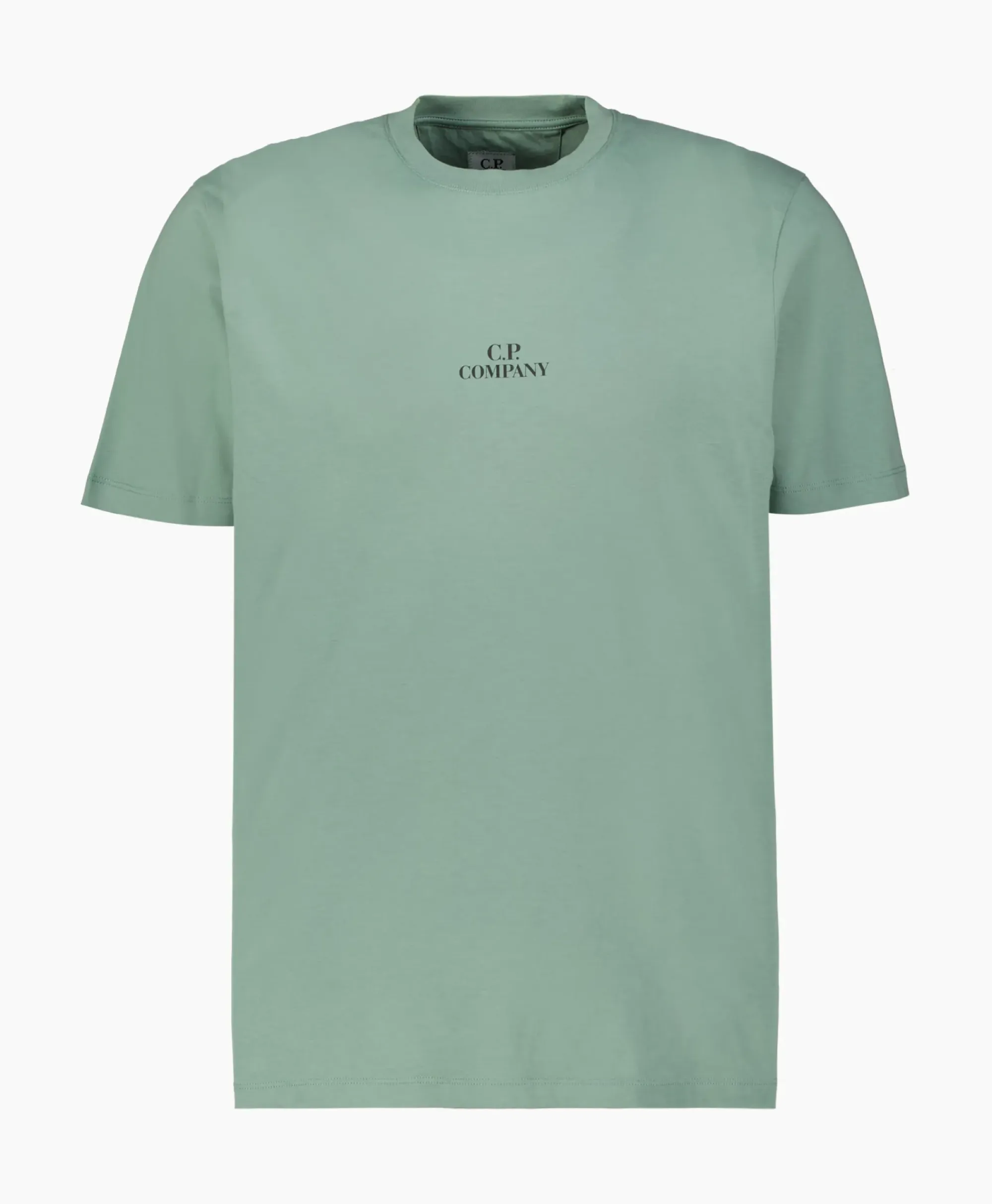 T-Shirts^Cp Company T-Shirt Jersey Graphic Licht Groen