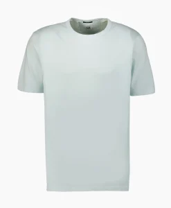 T-Shirts^Cp Company T-Shirt Jersey Resist Dyed Logo Licht Blauw