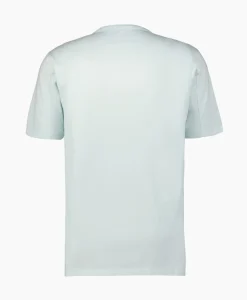 T-Shirts^Cp Company T-Shirt Jersey Resist Dyed Logo Licht Blauw