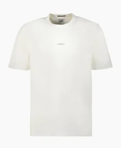 T-Shirts^Cp Company T-Shirt Metrolopolis Mercerized Jersey Logo Wit
