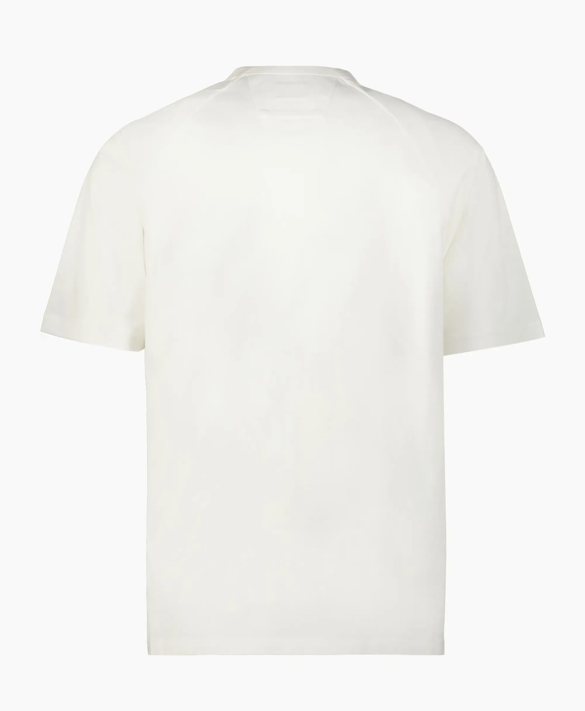 T-Shirts^Cp Company T-Shirt Metropolis Jersey Logo Wit