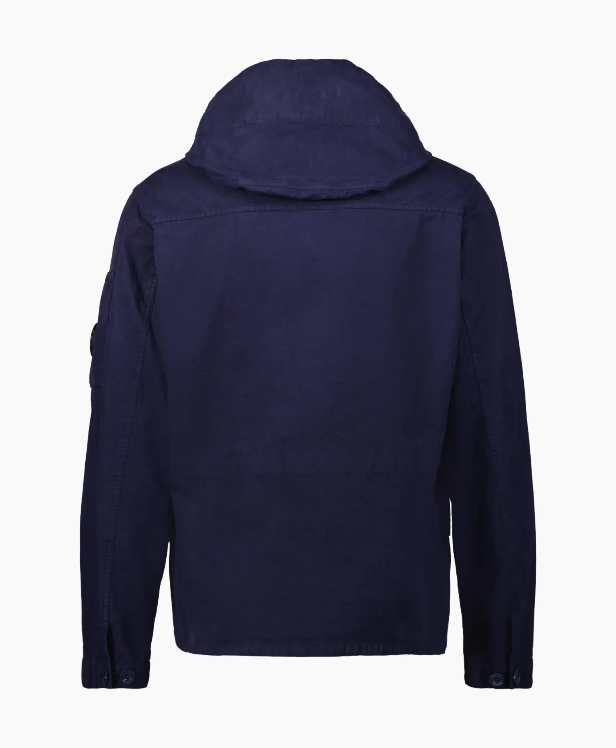 Jassen^Cp Company Vest B Hooded Jacket Donker Blauw