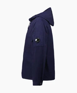 Jassen^Cp Company Vest B Hooded Jacket Donker Blauw