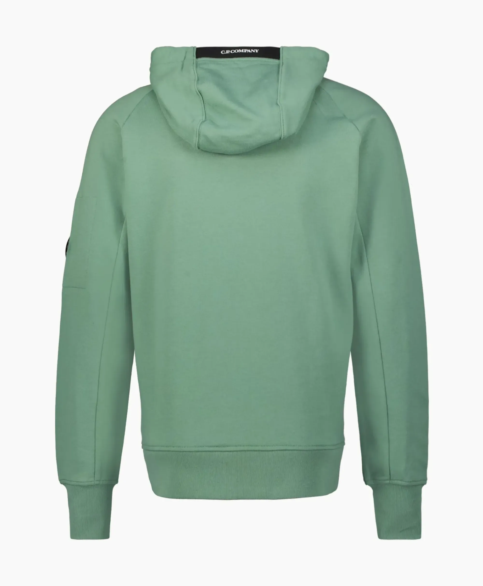 Vesten^Cp Company Vest Diagonal Raised Fleece Zipped Groen