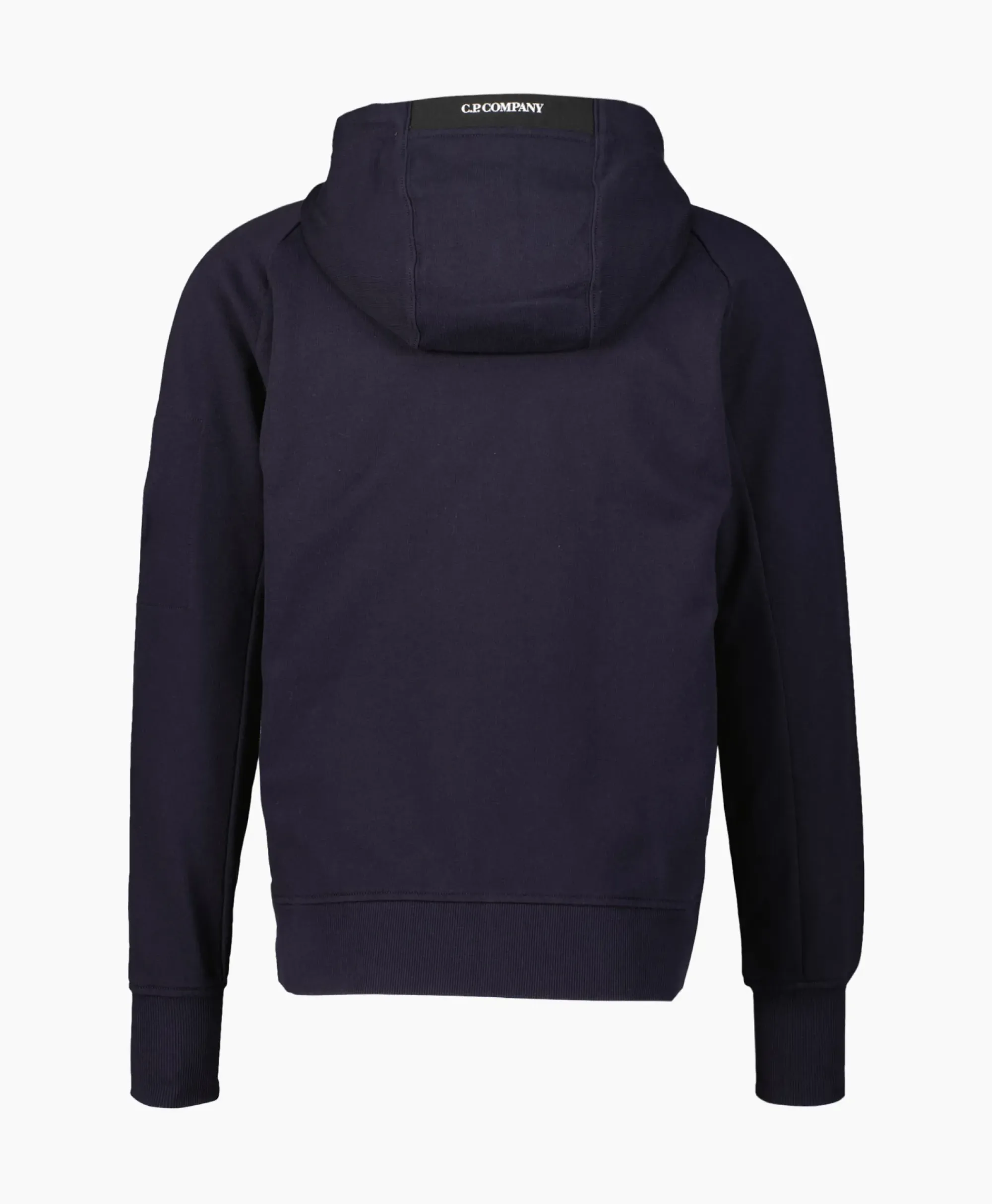 Vesten^Cp Company Vest Diagonal Raised Fleece Zipped Donker Blauw