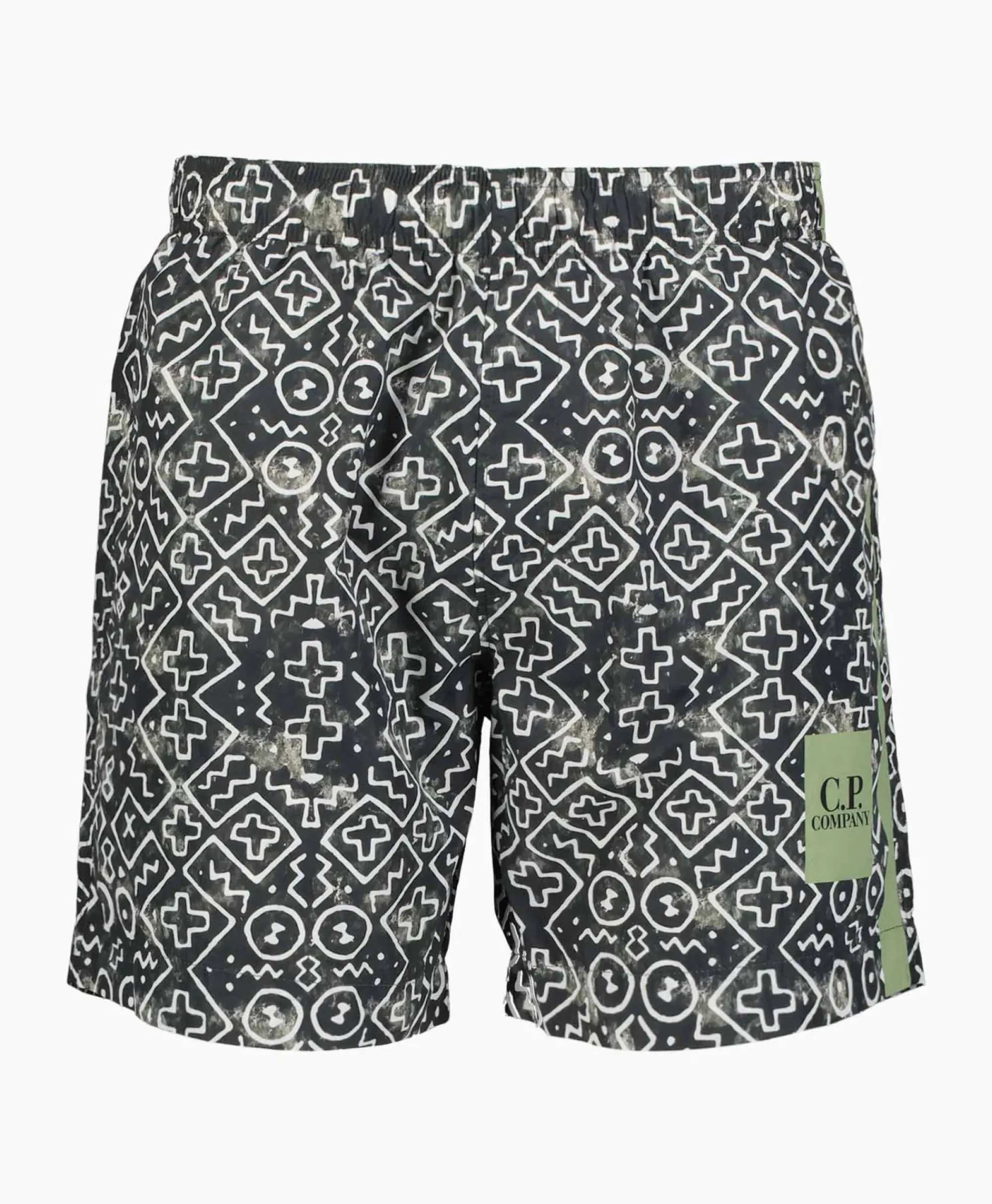 Zwembroeken^Cp Company Zwembroek Flat Nylon Inca Groen