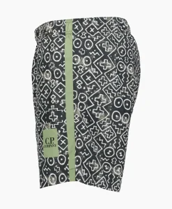 Zwembroeken^Cp Company Zwembroek Flat Nylon Inca Groen