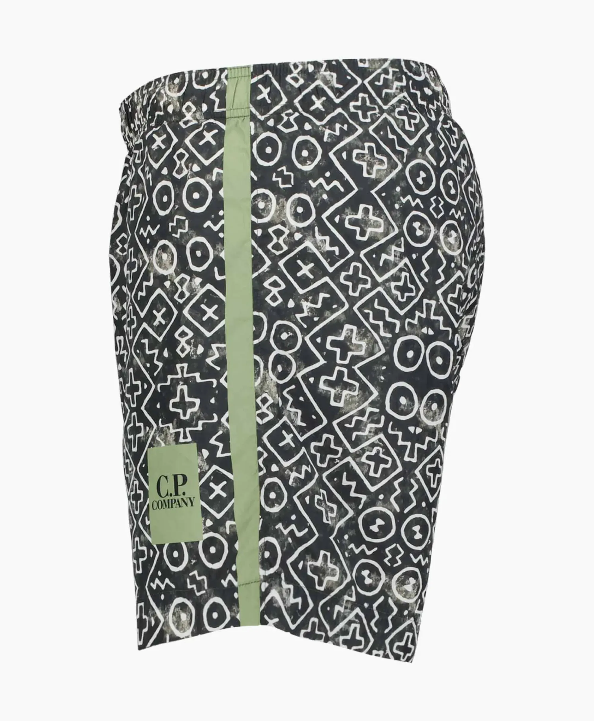 Zwembroeken^Cp Company Zwembroek Flat Nylon Inca Groen