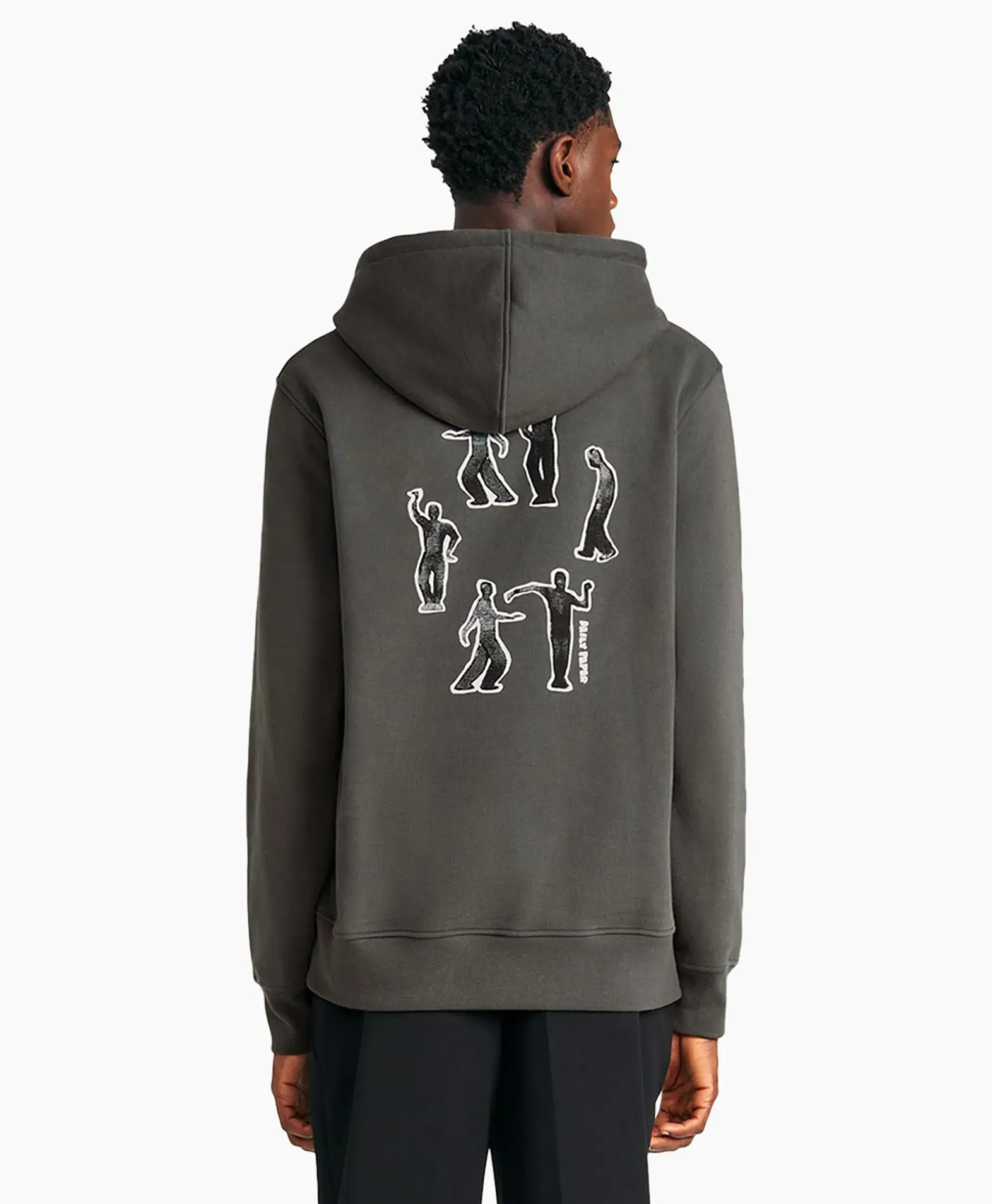 Truien^Daily Paper Hoodie Halim Donker Grijs