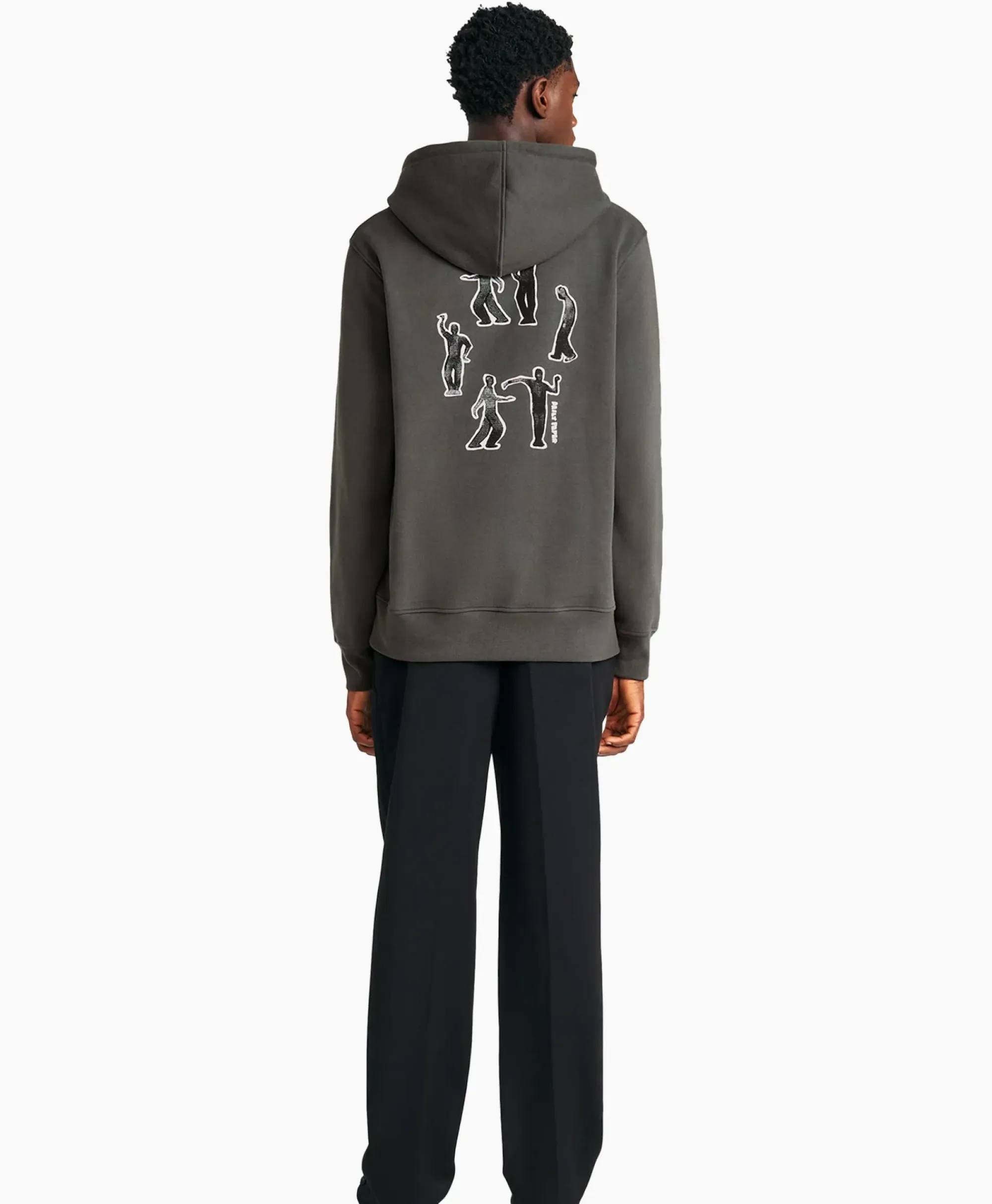 Truien^Daily Paper Hoodie Halim Donker Grijs