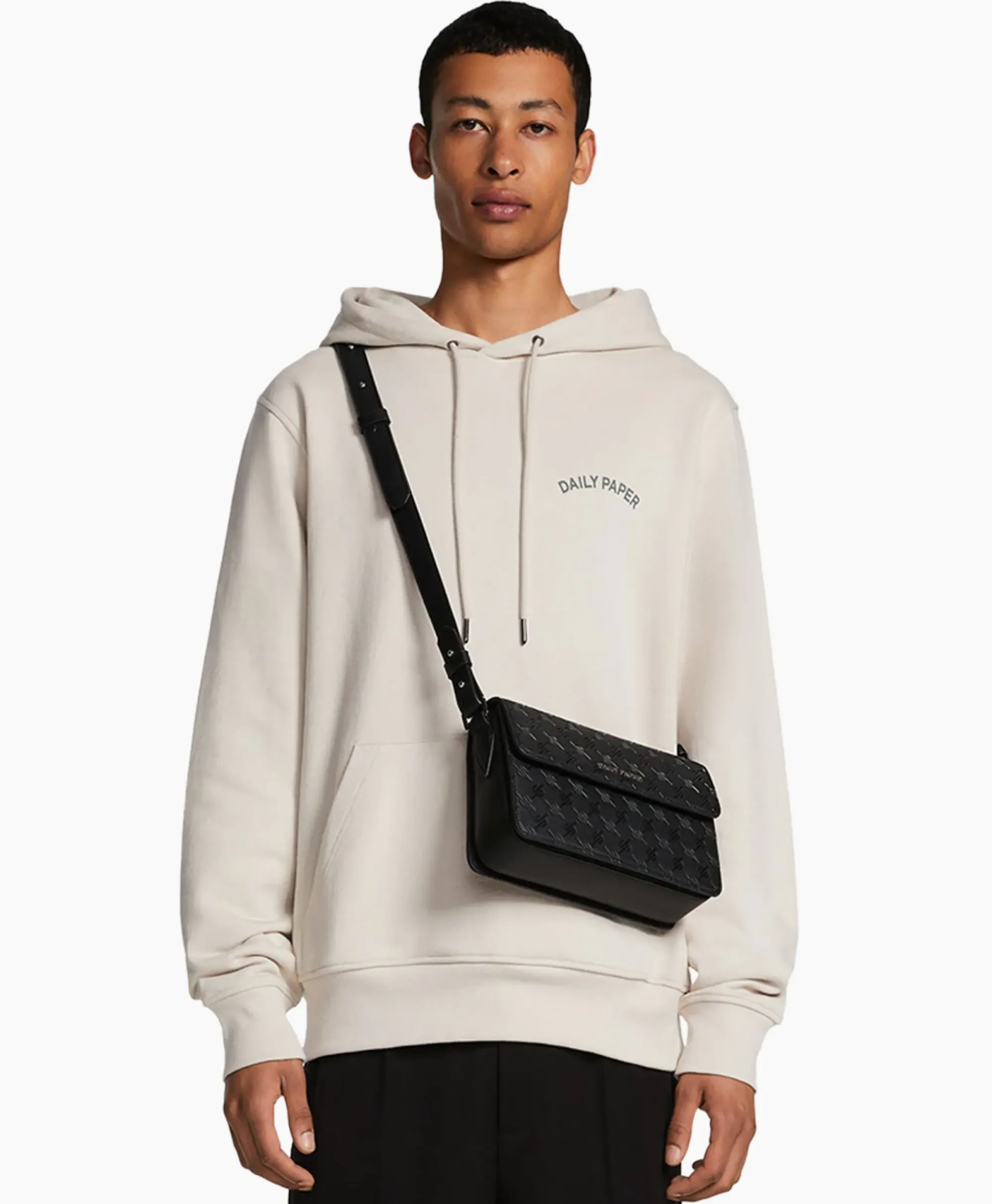Truien^Daily Paper Hoodie Migration Ecru