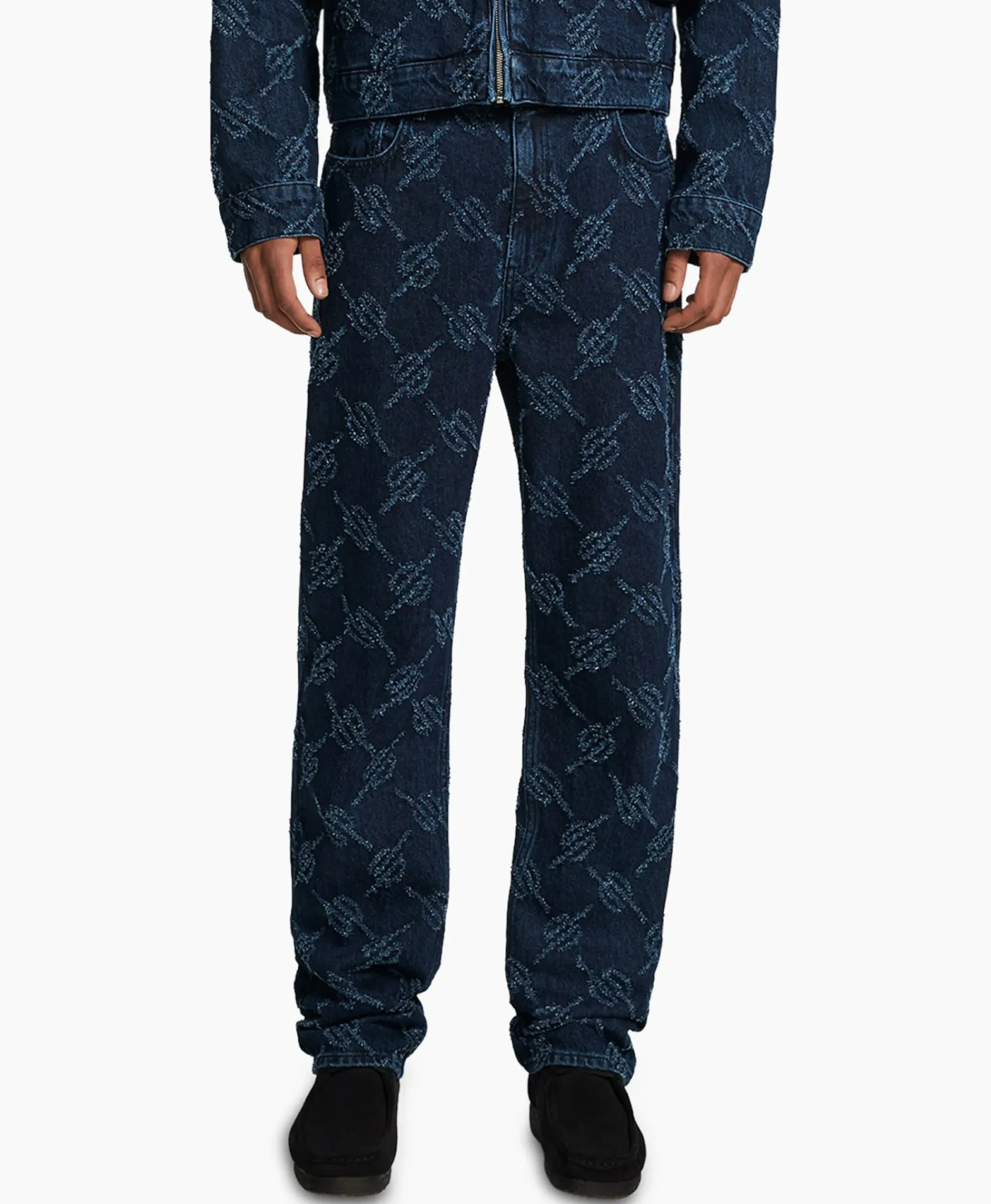 Broeken^Daily Paper Jeans Jacob Blauw