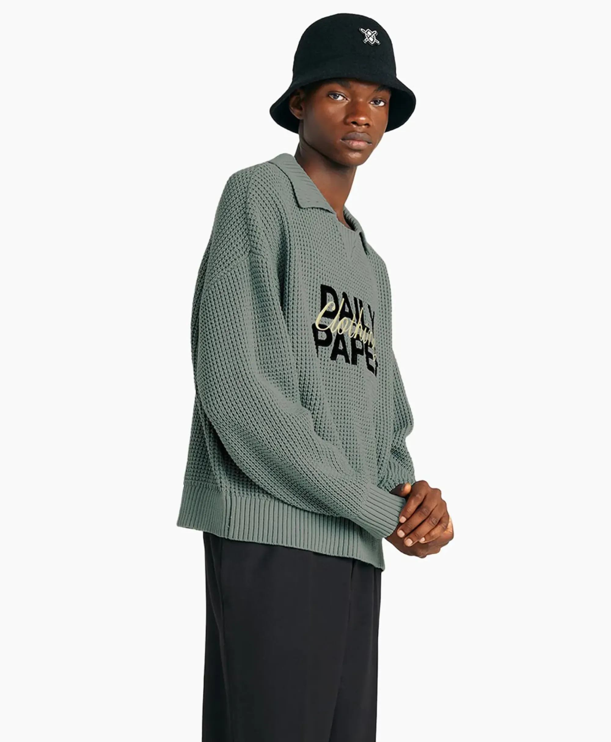 Truien^Daily Paper Sweater Hubaab Groen