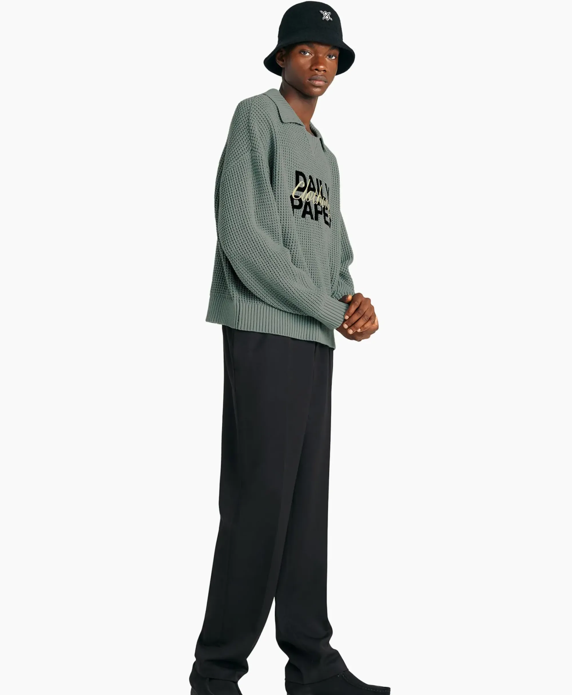 Truien^Daily Paper Sweater Hubaab Groen