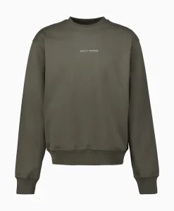 Truien^Daily Paper Sweater Shield Donker Groen