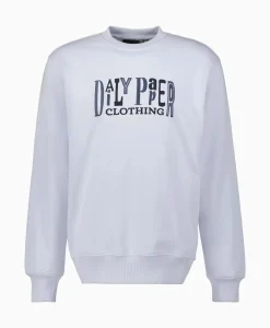 Truien^Daily Paper Sweater United Licht Blauw